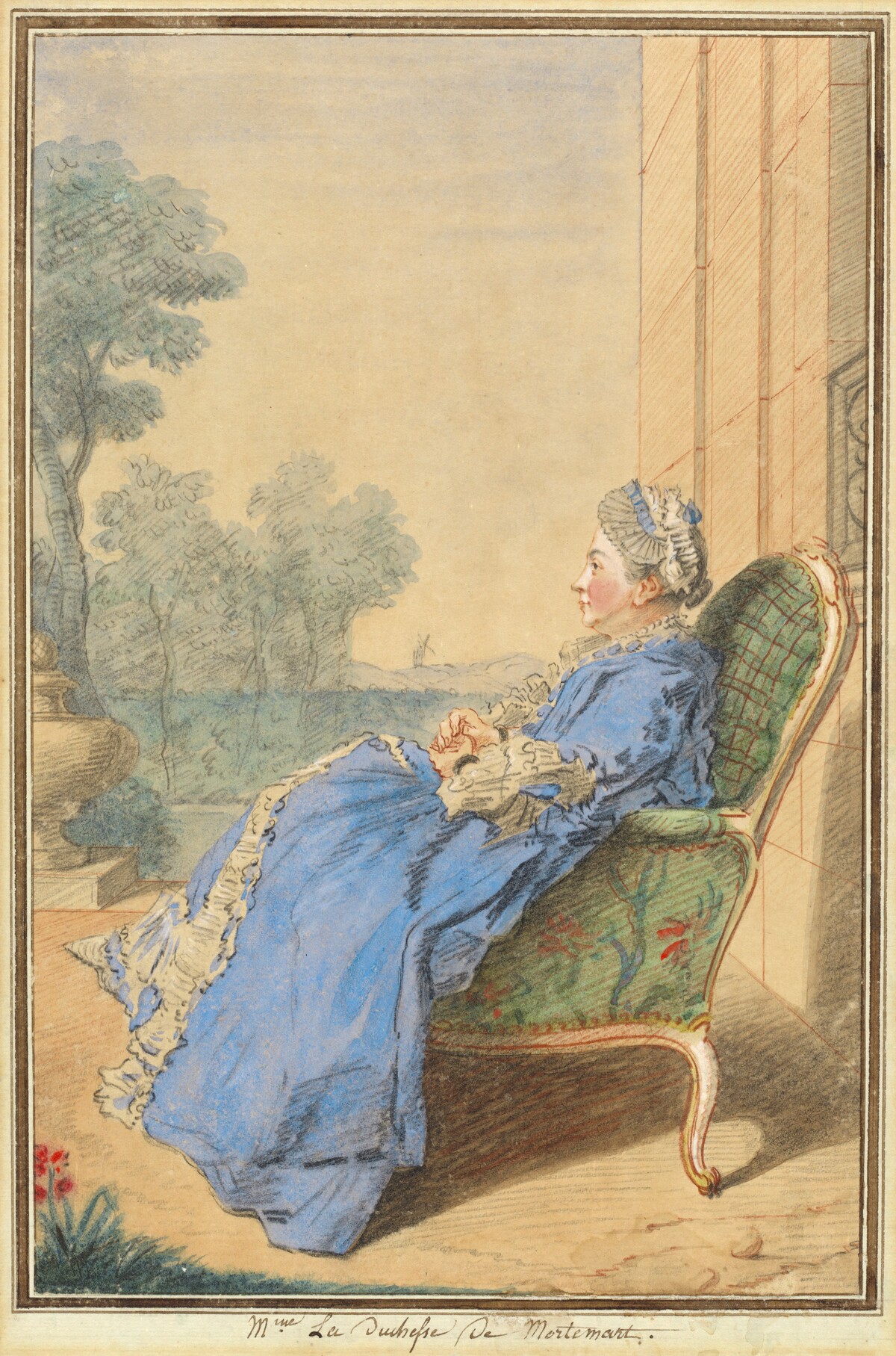 Madame La Duchesse de Mortemart by French late 18th/early 19th Century