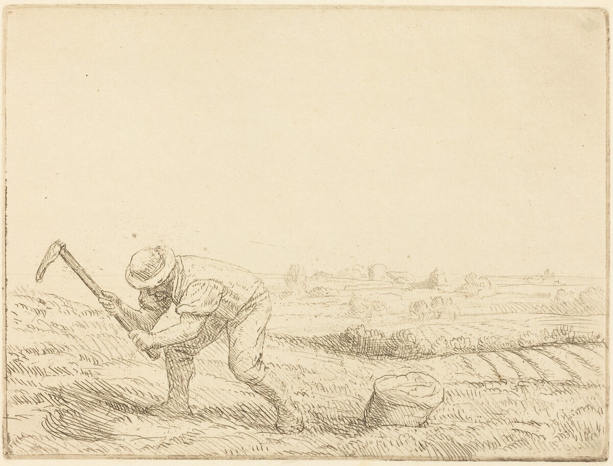 Digger (Le piocheur) by Alphonse Legros