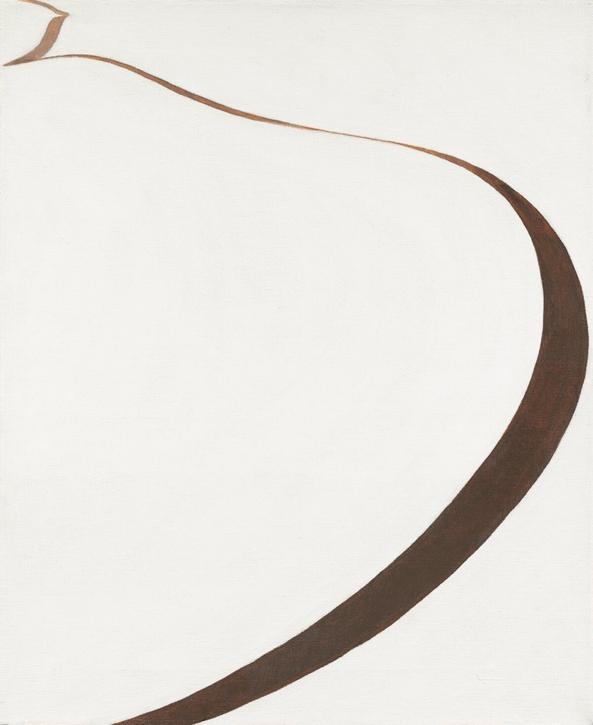 Winter Road I by Georgia O'Keeffe