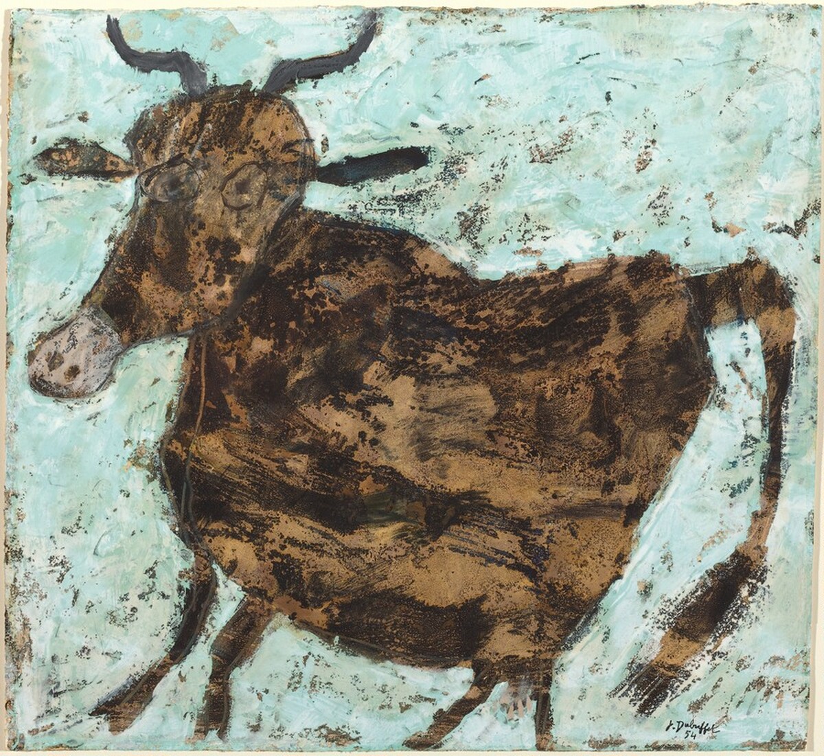Vache (Cow) by Jean Dubuffet