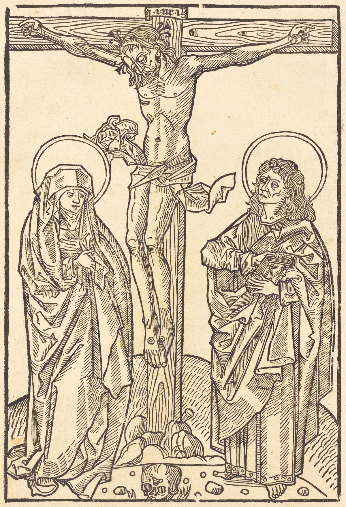 Christ on the Cross by German 15th Century