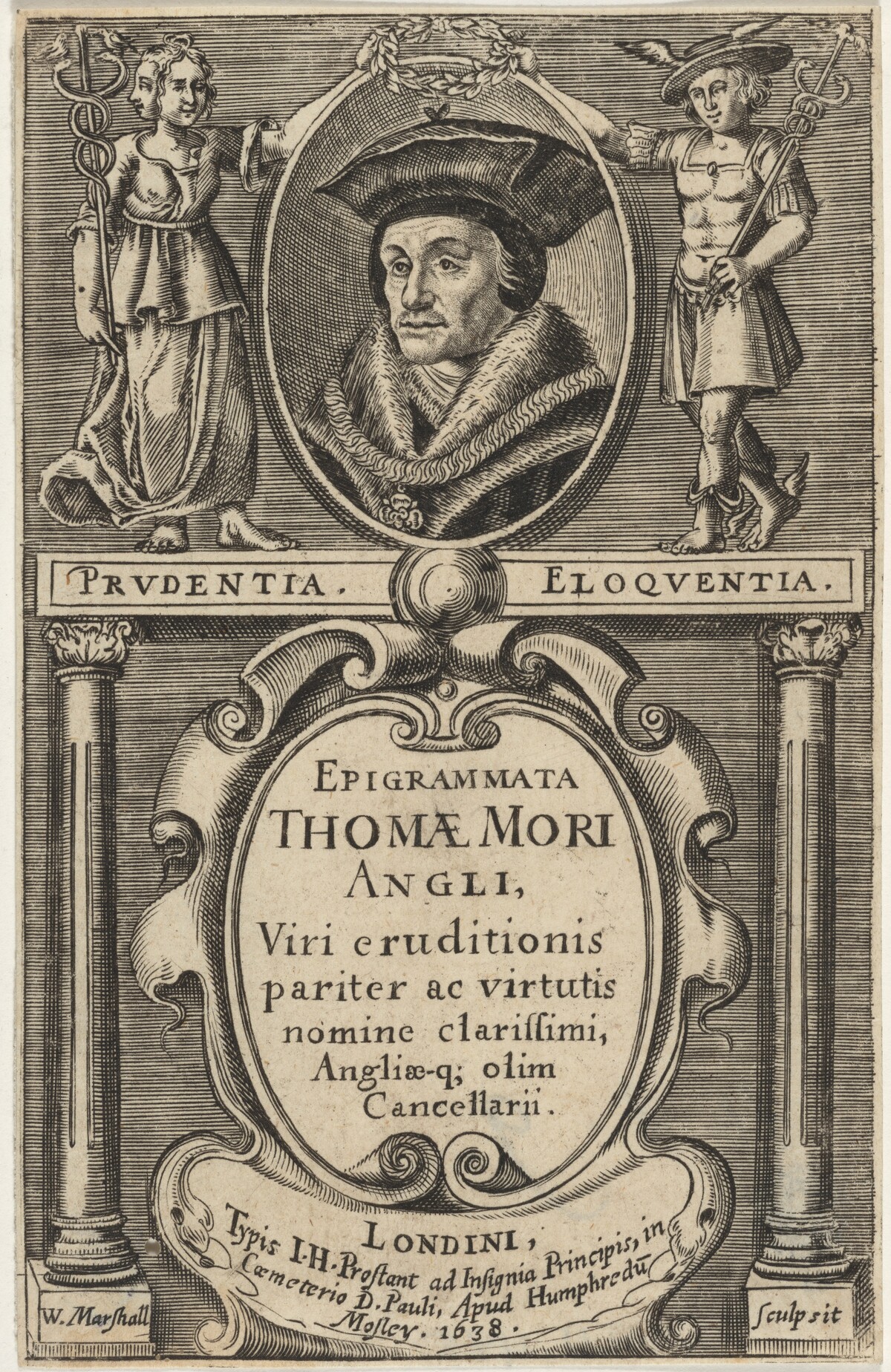 Sir Thomas More, Epigrammata by William Marshall