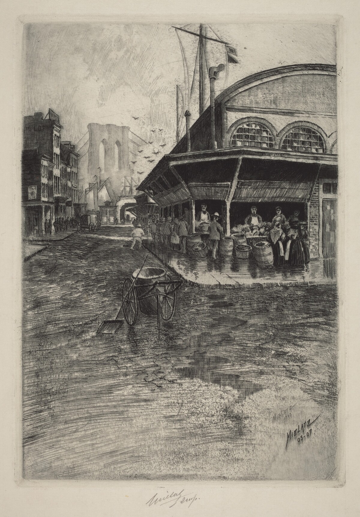 Catherine Market by Charles Frederick William Mielatz