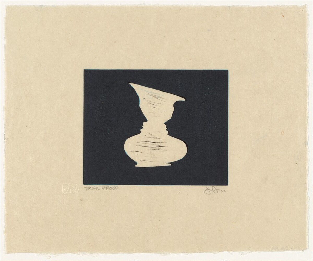 Untitled [trial proof] by Jasper Johns