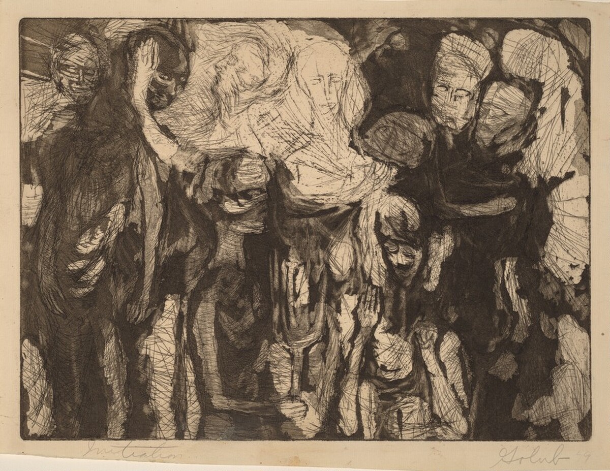 Initiation by Leon Golub