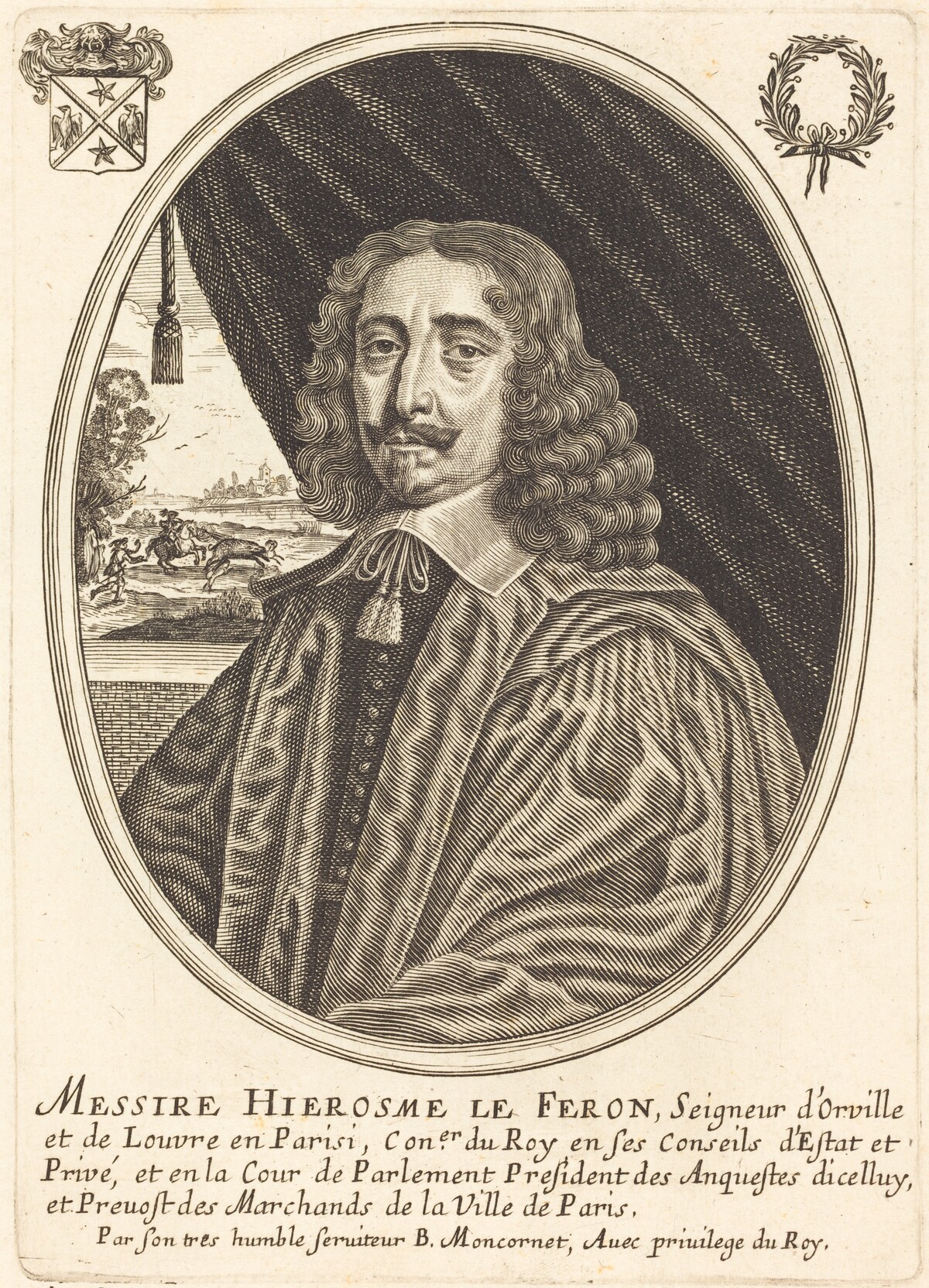 Jean Le Feron by Balthasar Moncornet