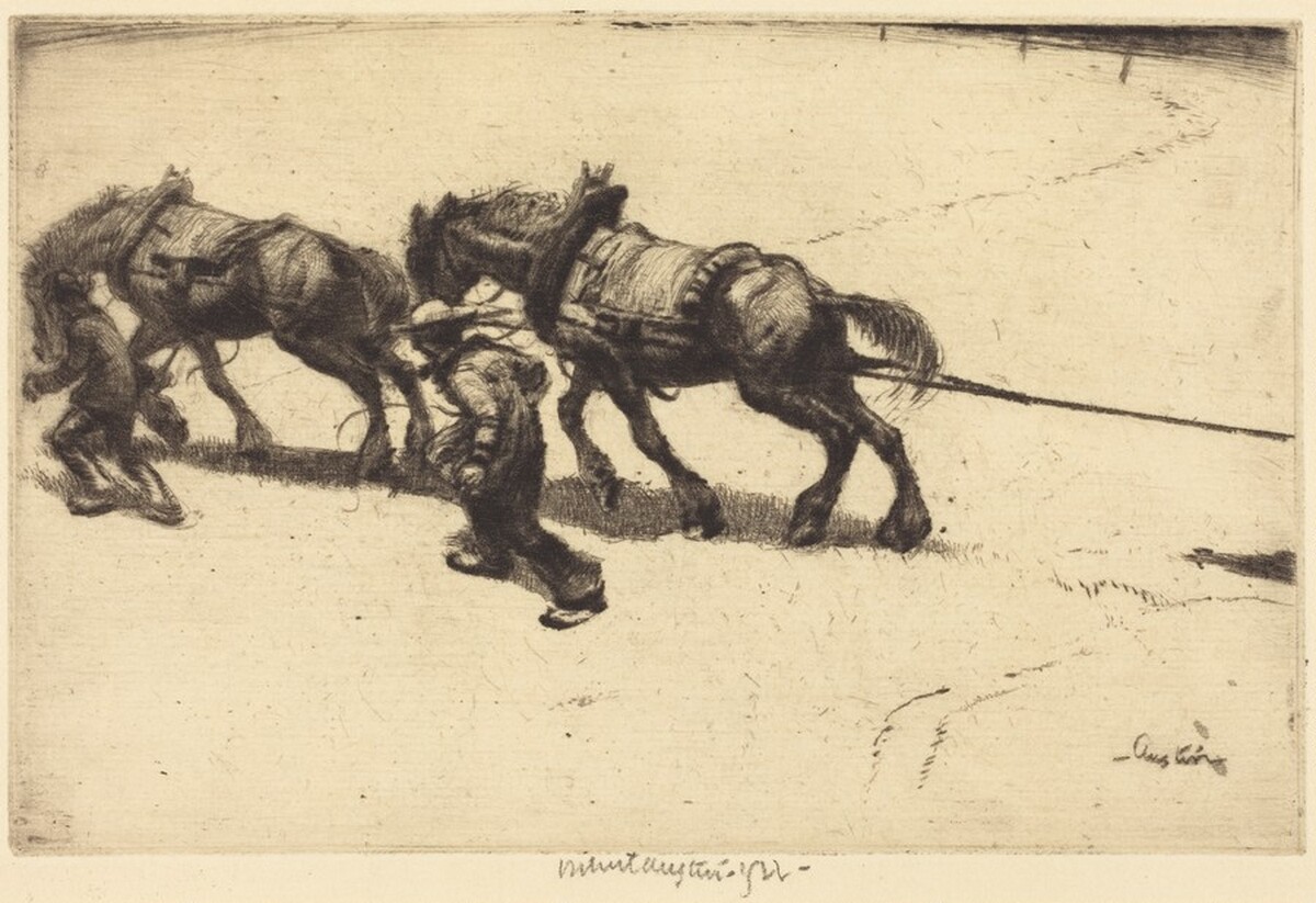 The Tow Rope by Robert Austin