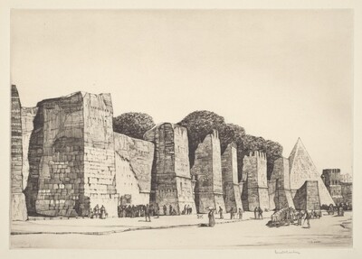 The Aurelian Walls, Rome