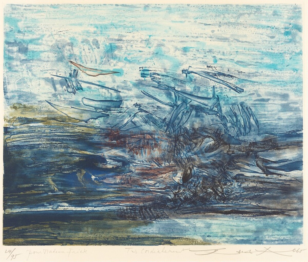 Untitled by Zao Wou-Ki