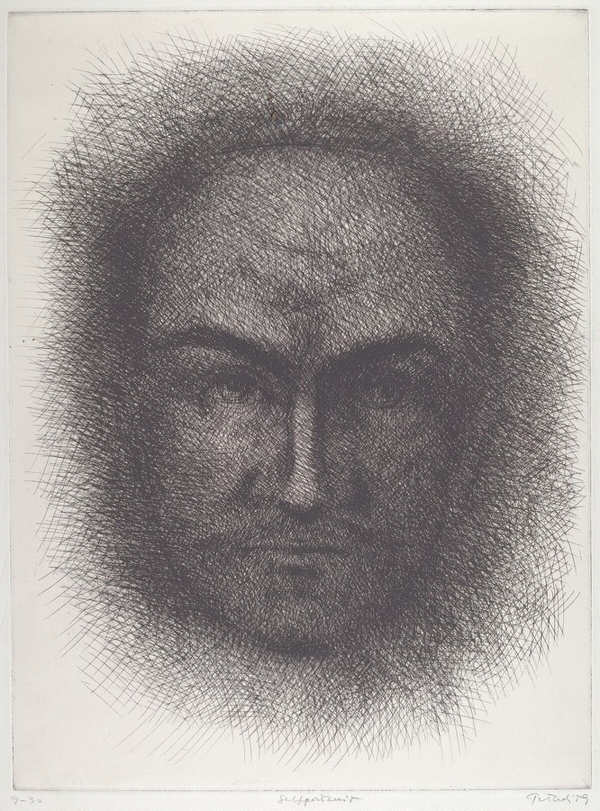 Self-Portrait by Gabor Peterdi