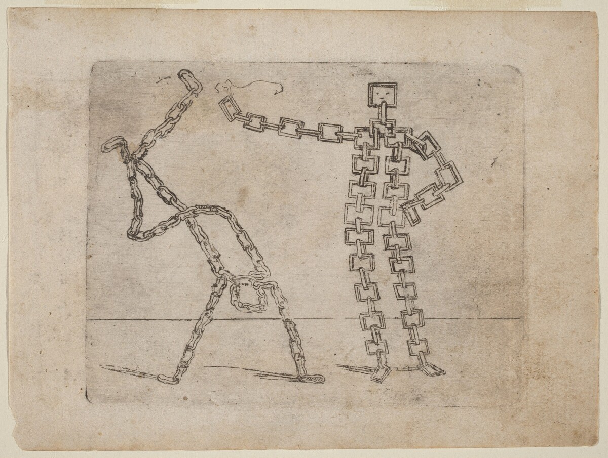 From "Bizzarie di varie Figure" by Giovanni Battista Bracelli