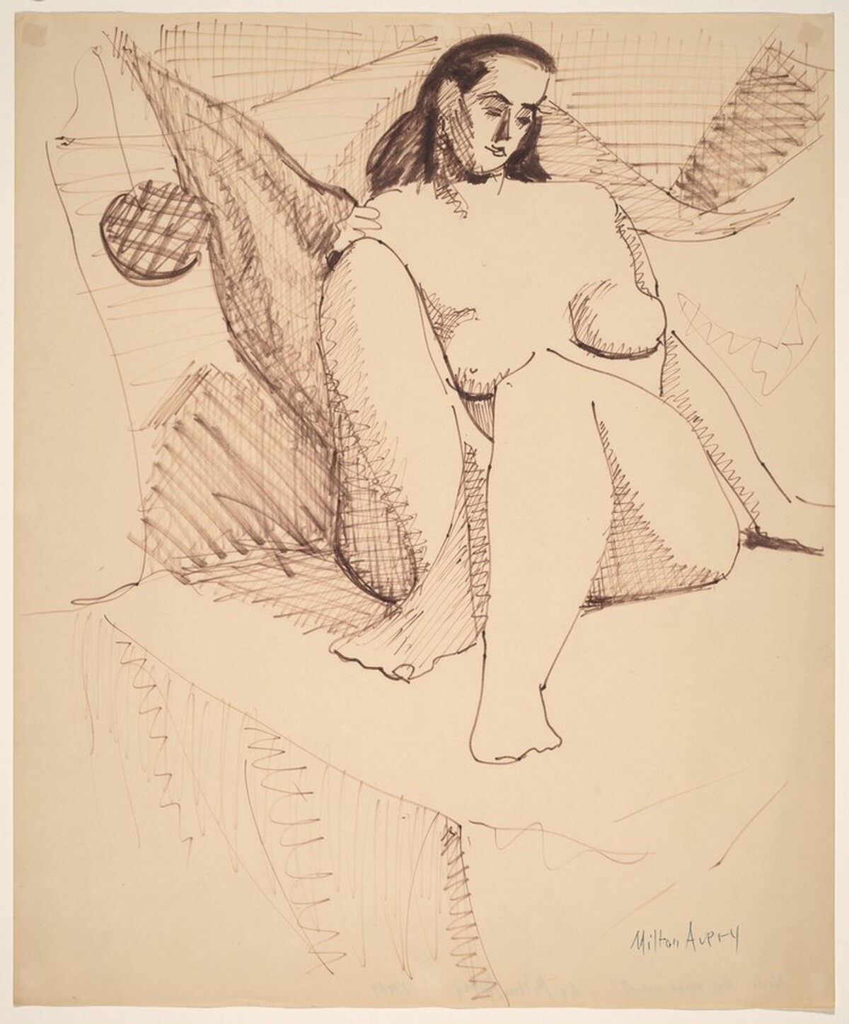Nude Arrangement by Milton Avery