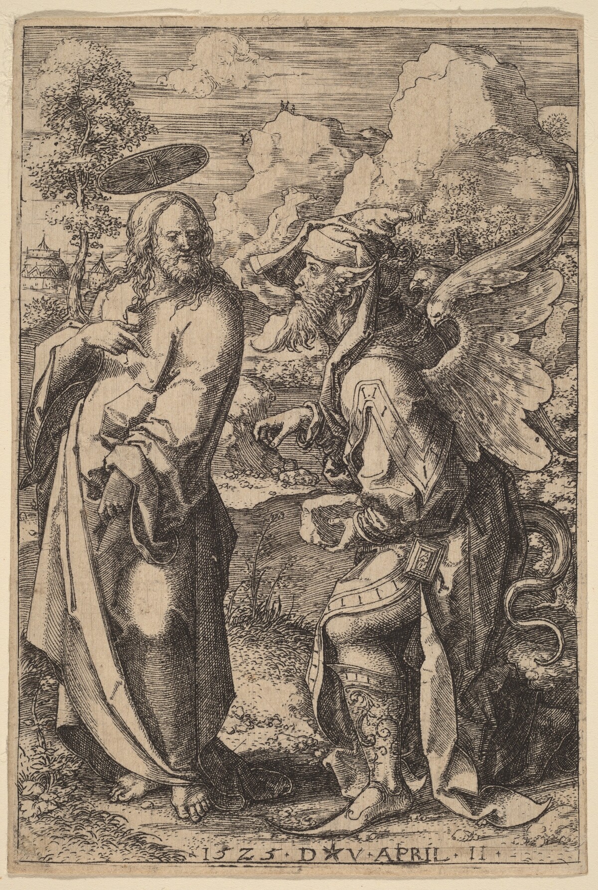 The Temptation of Christ by Dirk Jacobsz Vellert