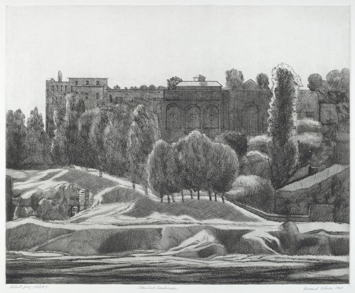 Classical Landscape by Leonard Lehrer
