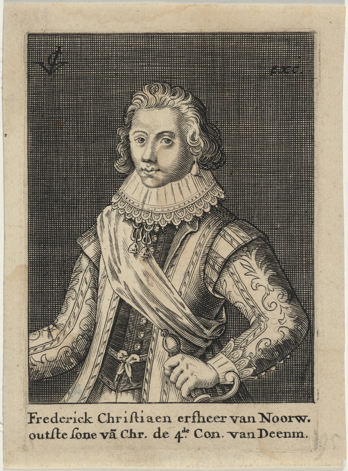 Frederick Christian III, King of Denmark and Norway by Cornelis Visscher