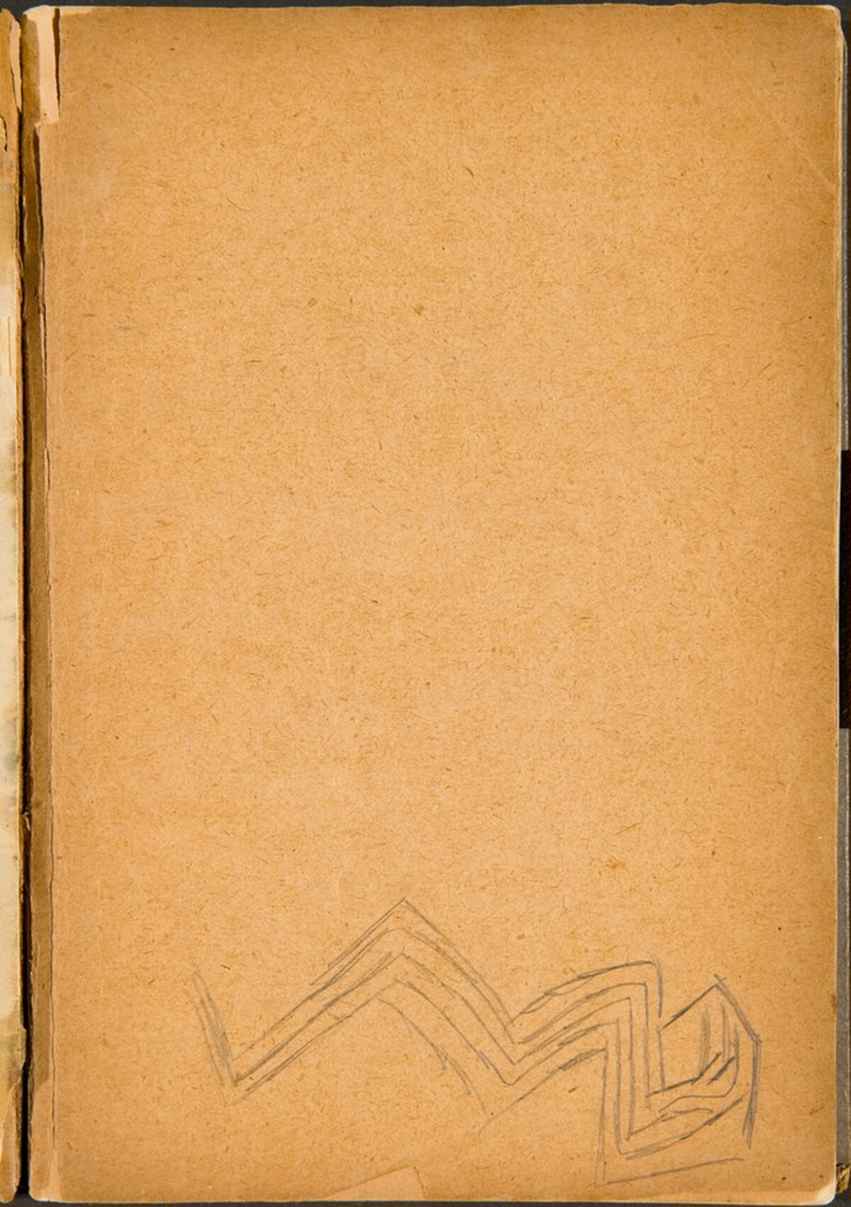 Geometrische Skizze (Geometric Sketch) [p. 1] by Max Beckmann