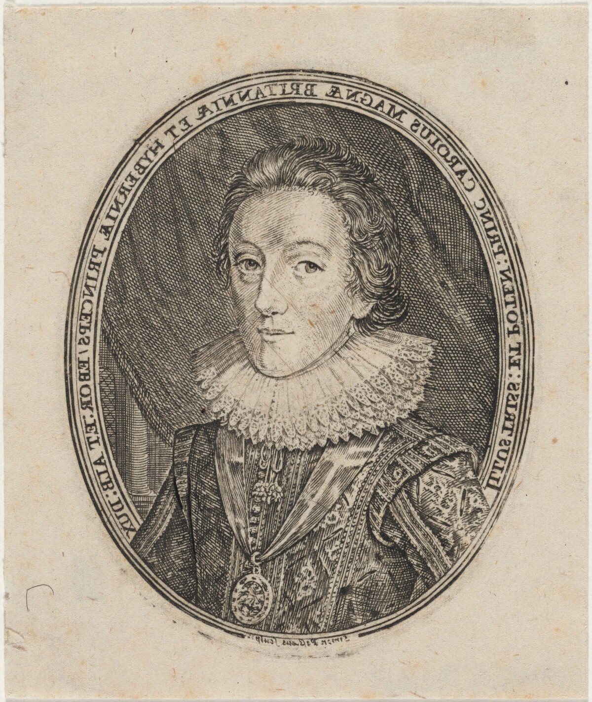 Charles I, King of England by Simon de Passe