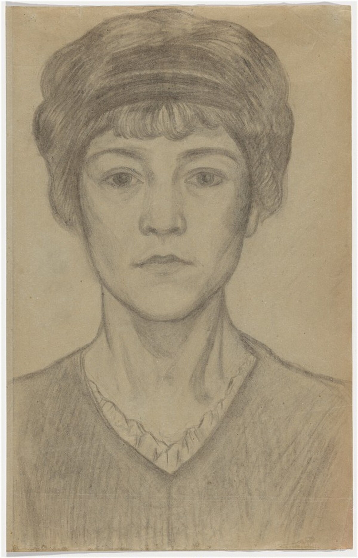 Self-Portrait by Olga Rozanova