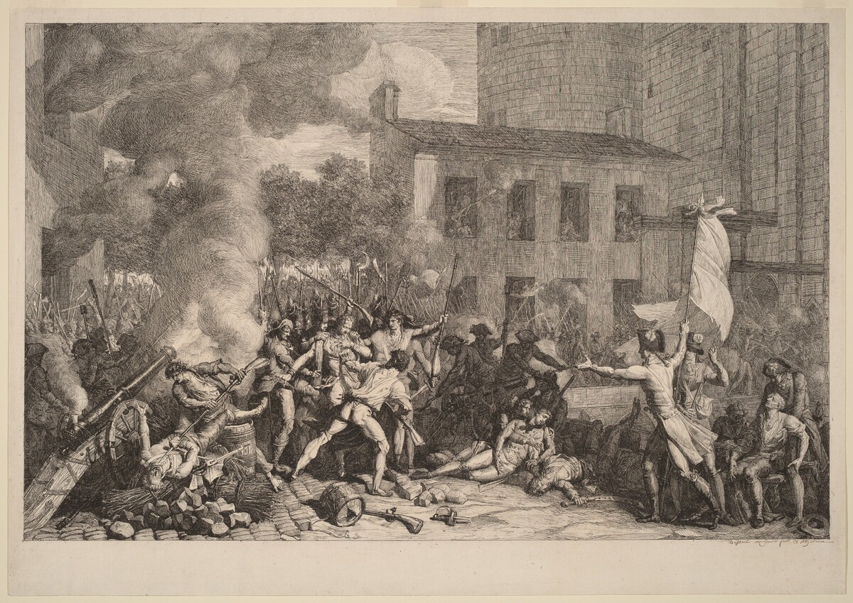 Prise de la Bastille, le 14 Juillet 1789 by Charles Thévenin