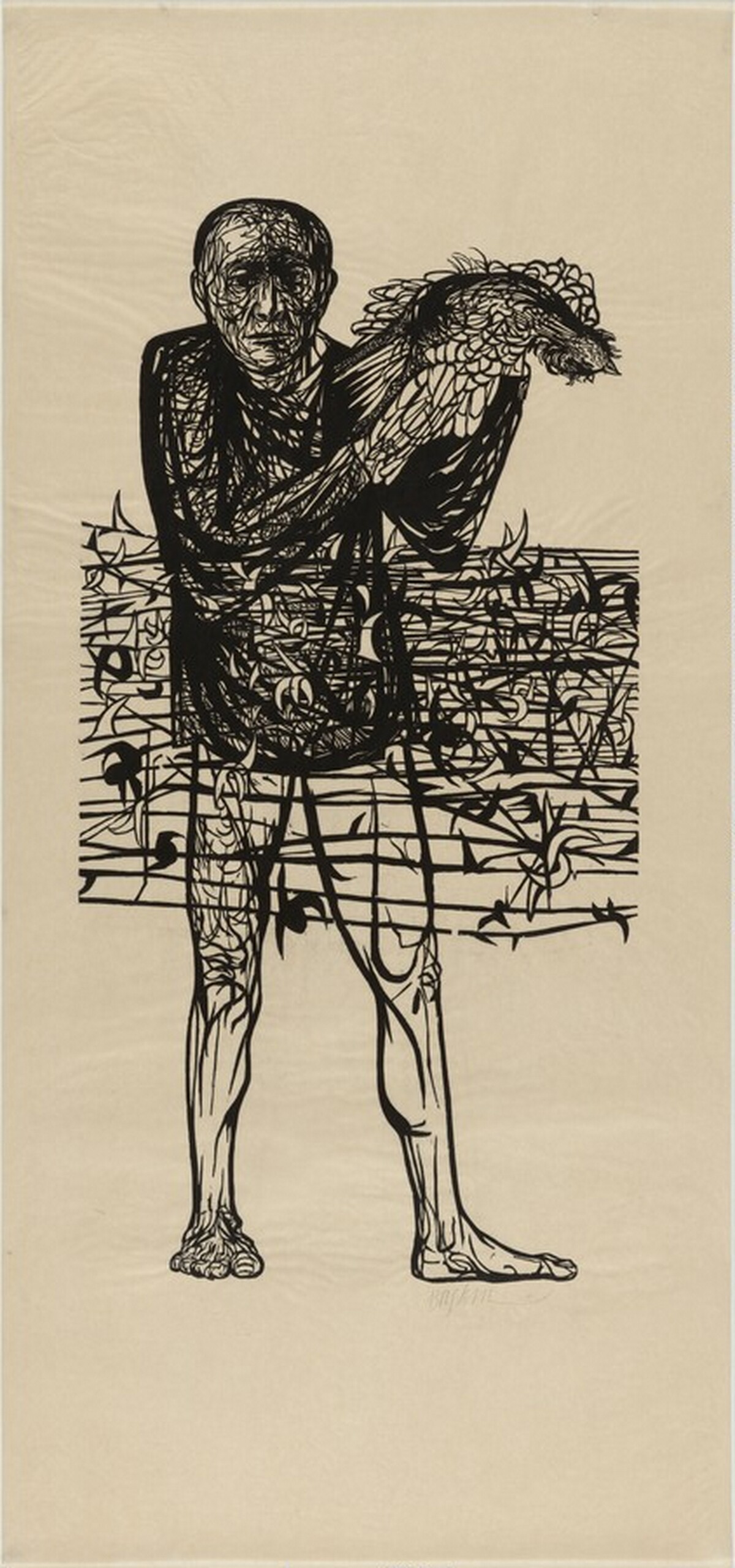 Man of Peace by Leonard Baskin