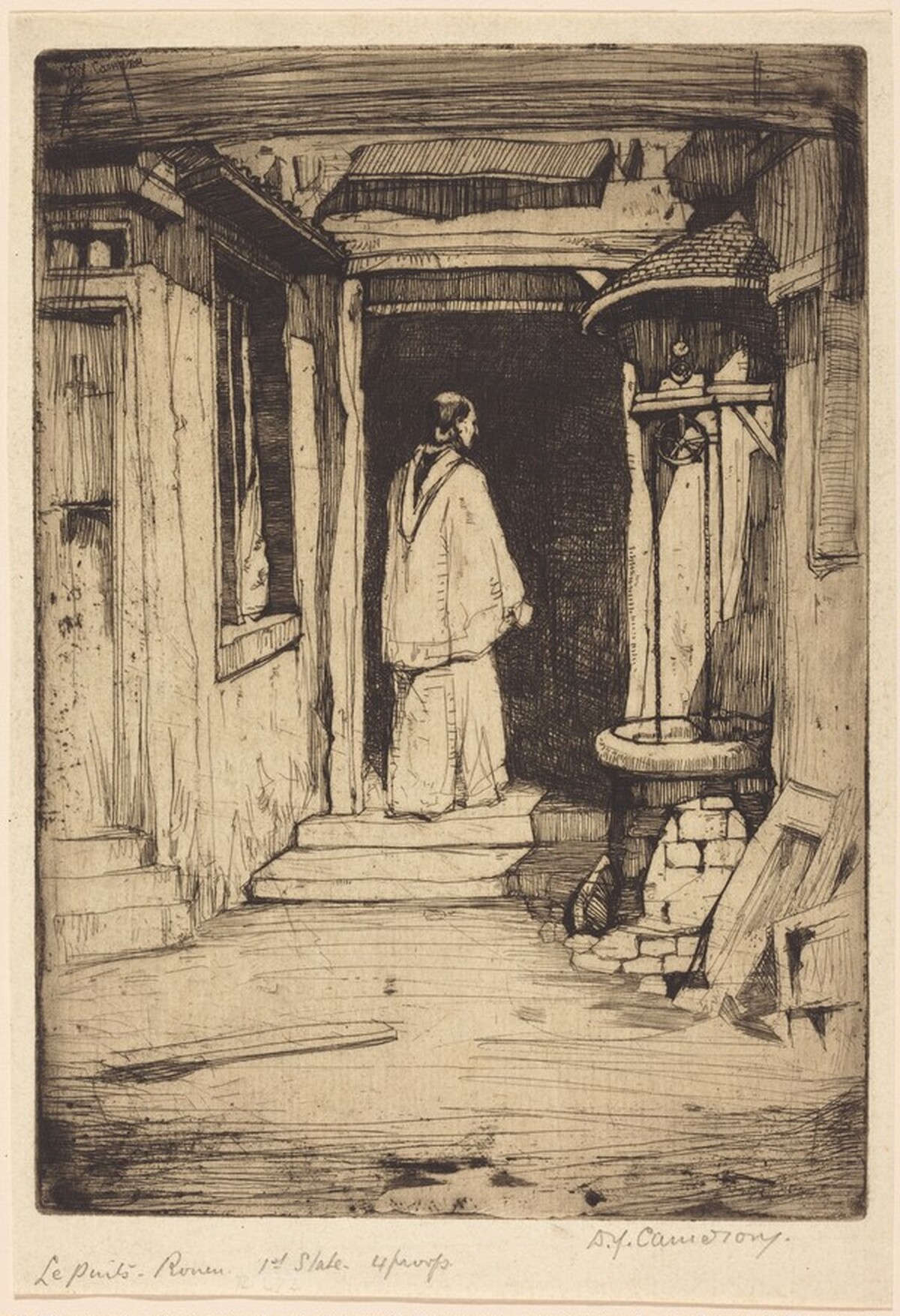 The Well (Le Puits) by David Young Cameron