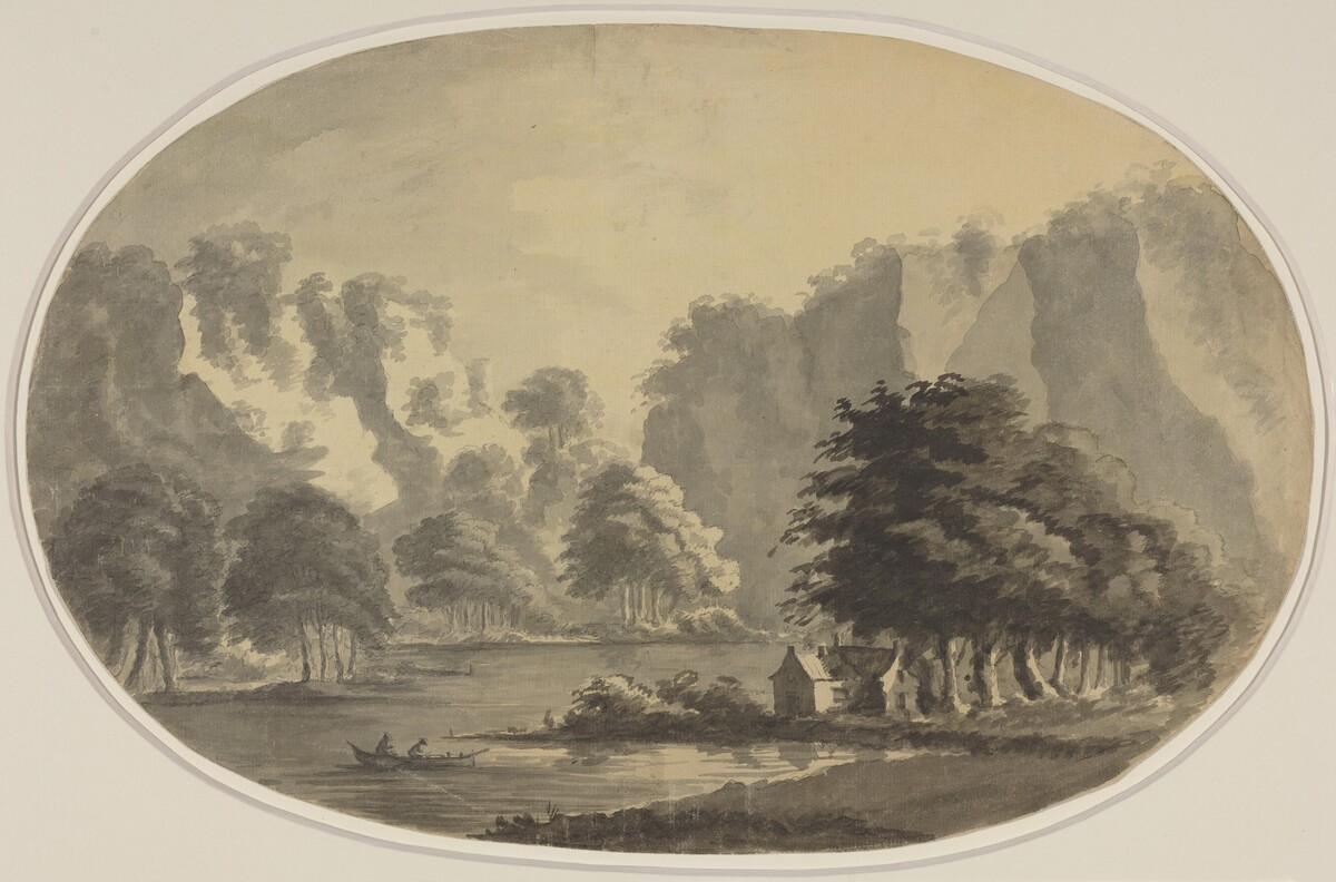 View of Ullswater by William Gilpin