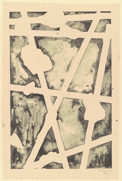 Four Panels from Untitled 1972 [D panel, trial proof 1]