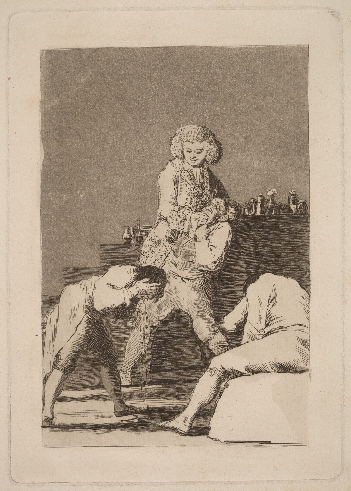 Al Conde Palatino (To the Count Palatine) by Francisco Goya