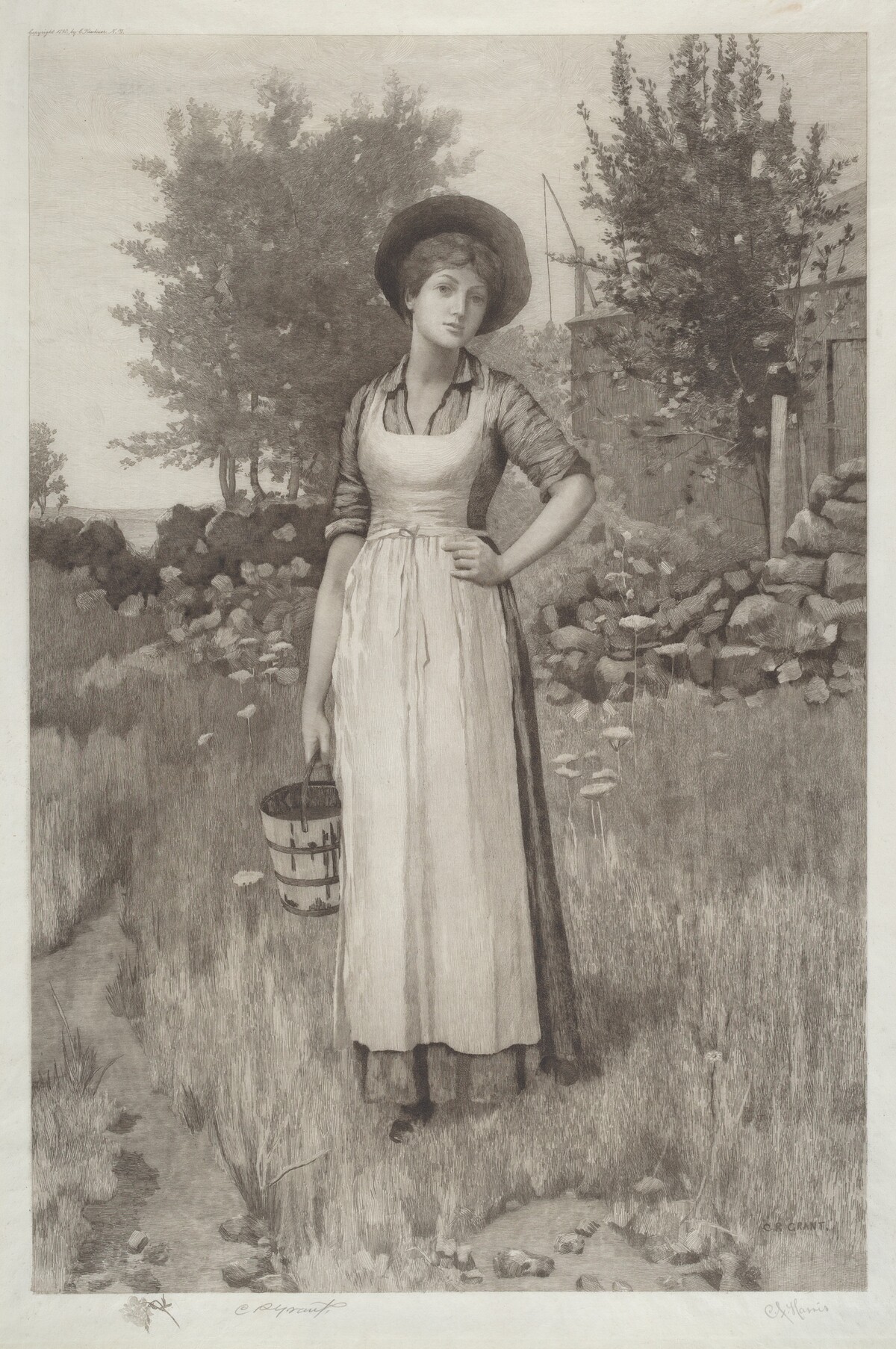 Untitled (Farmer's Daughter) by Charles X. Harris