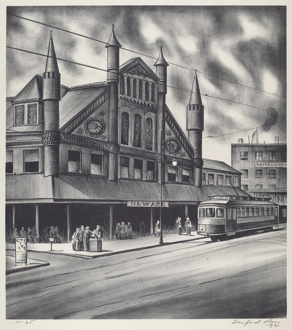 Market Street Station by Pierre Sanford Ross