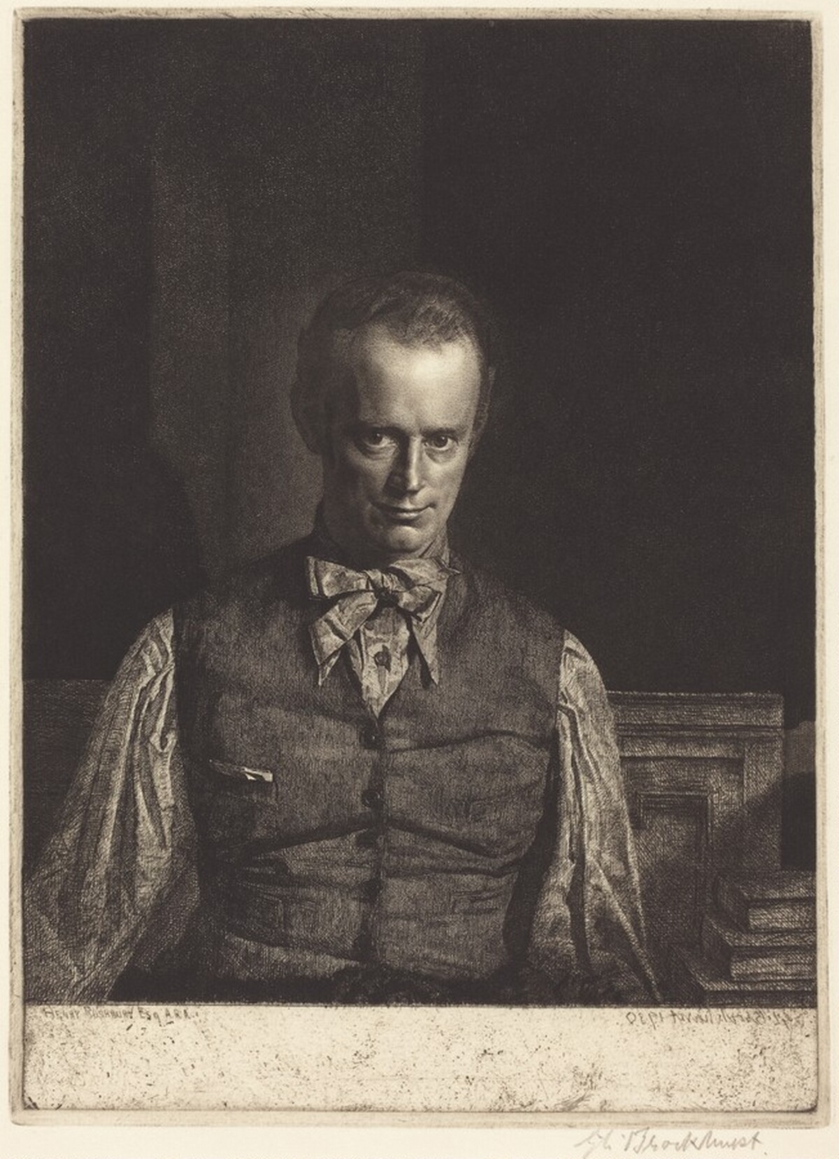 Henry Rushbury, No. 2 by Gerald Leslie Brockhurst