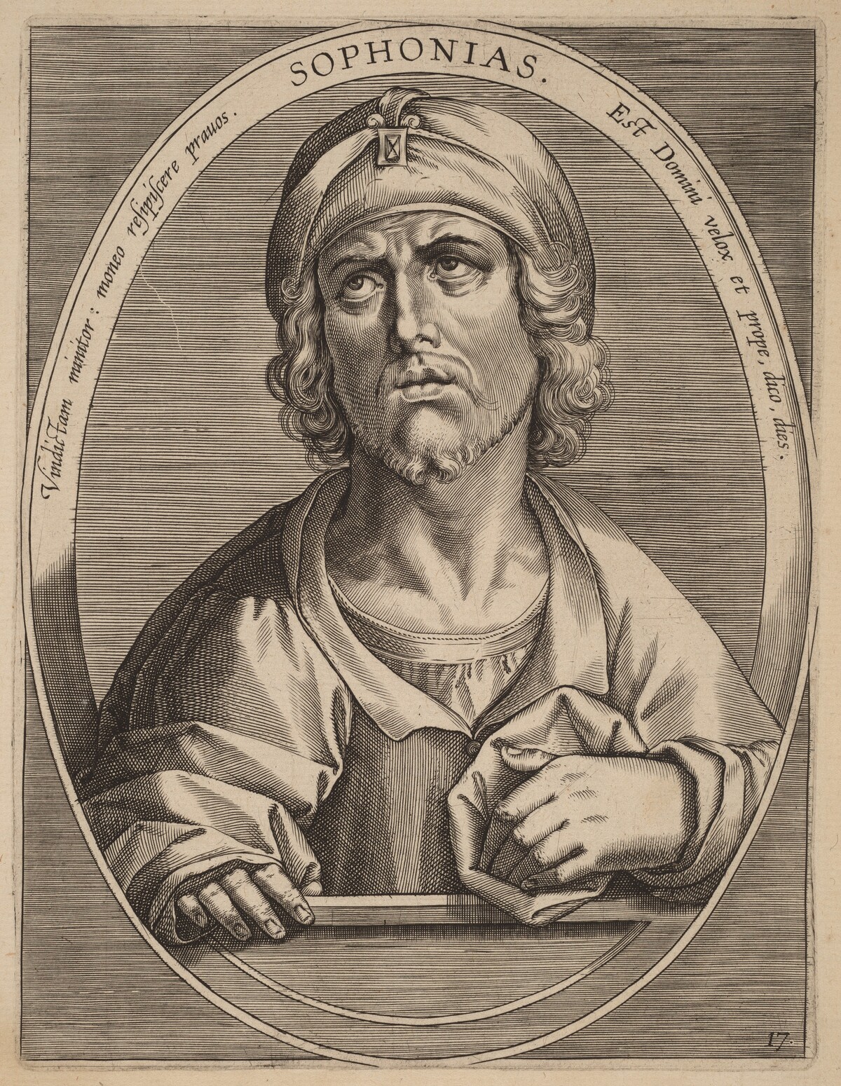 Sophonias by Theodor Galle after Jan van der Straet