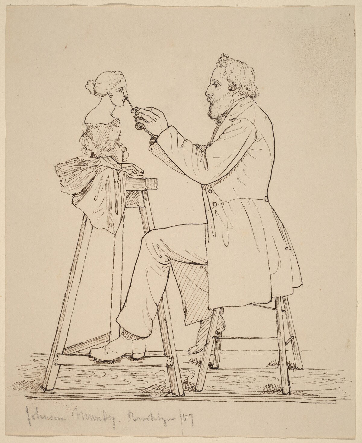 Johnson Mundy, Sculptor by John Quincy Adams Ward