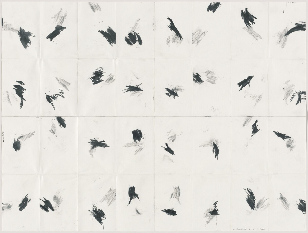 Pocket Drawing 32 Sections by William Anastasi