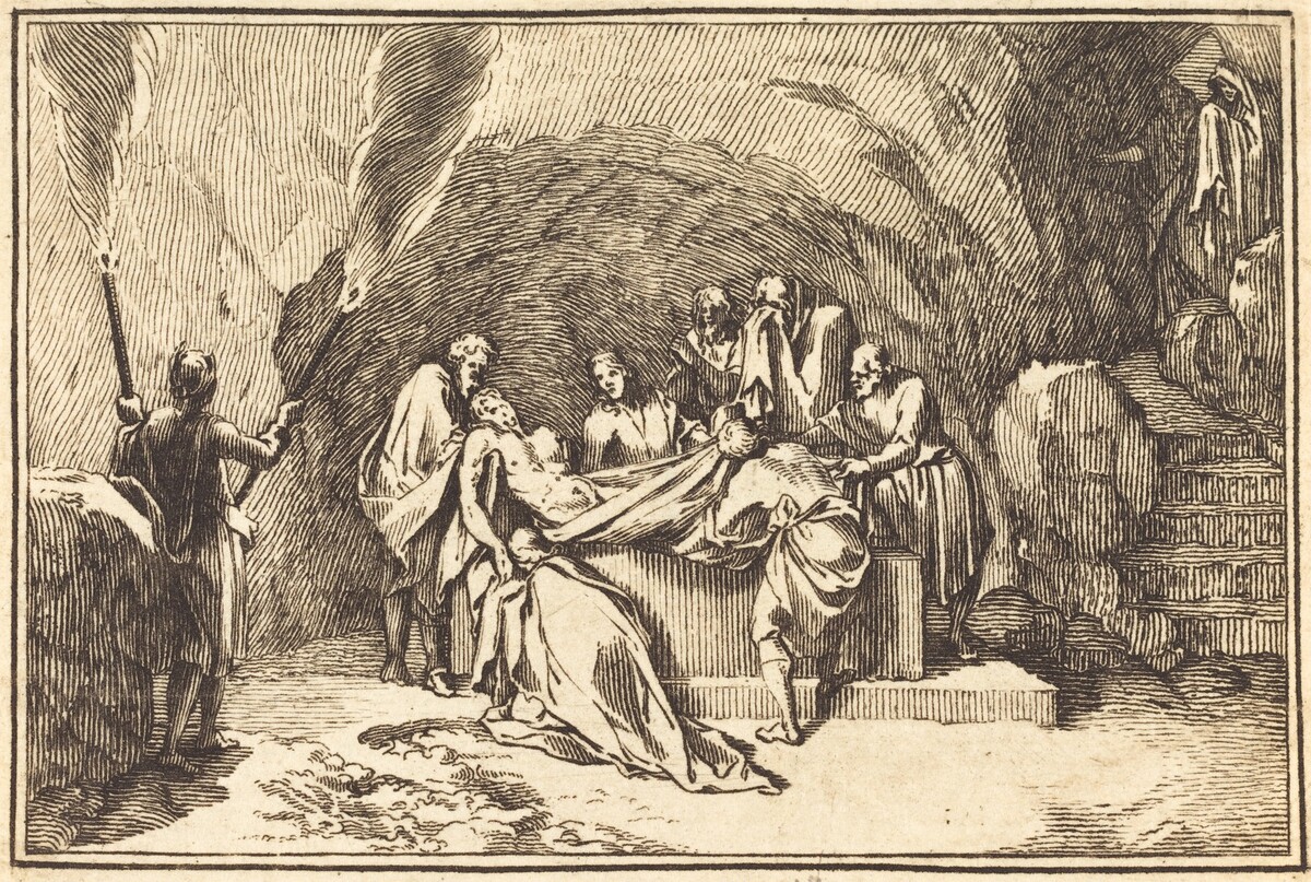 The Entombment by after Sébastien Le Clerc I