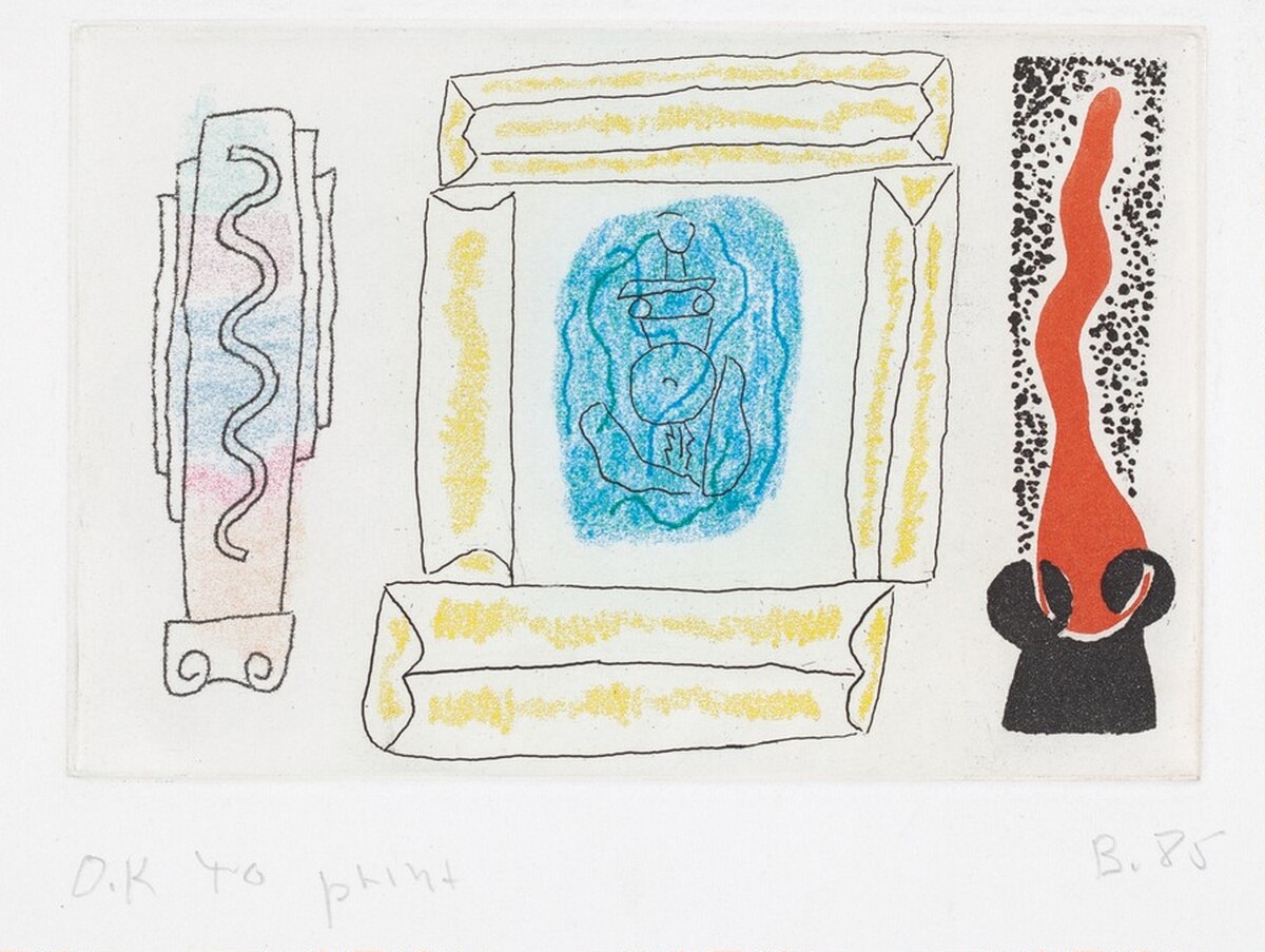 Untitled #2 (Three Elements) by William Brice
