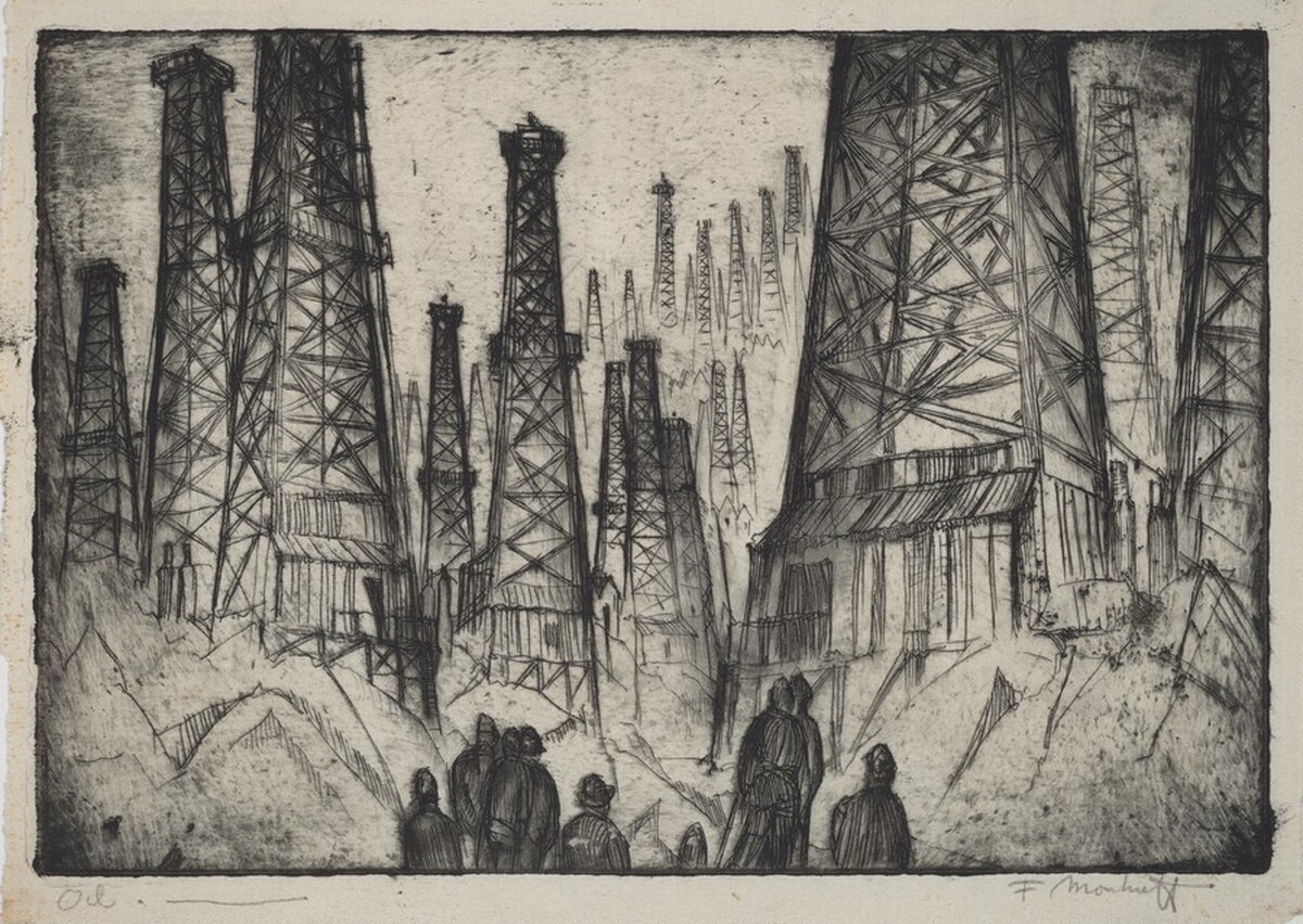 Oil by Frederick Monhoff