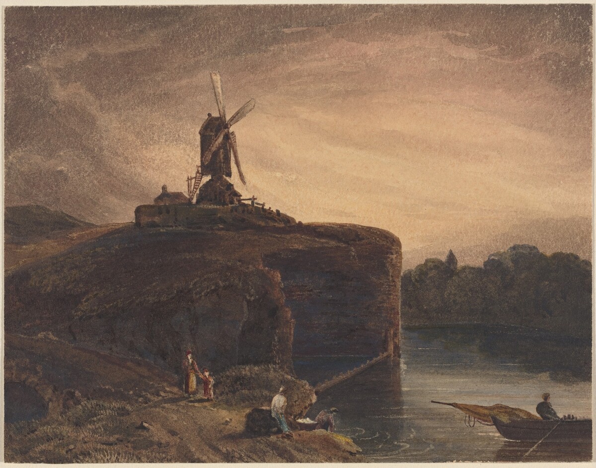 The Mill by British 19th Century after Rembrandt van Rijn