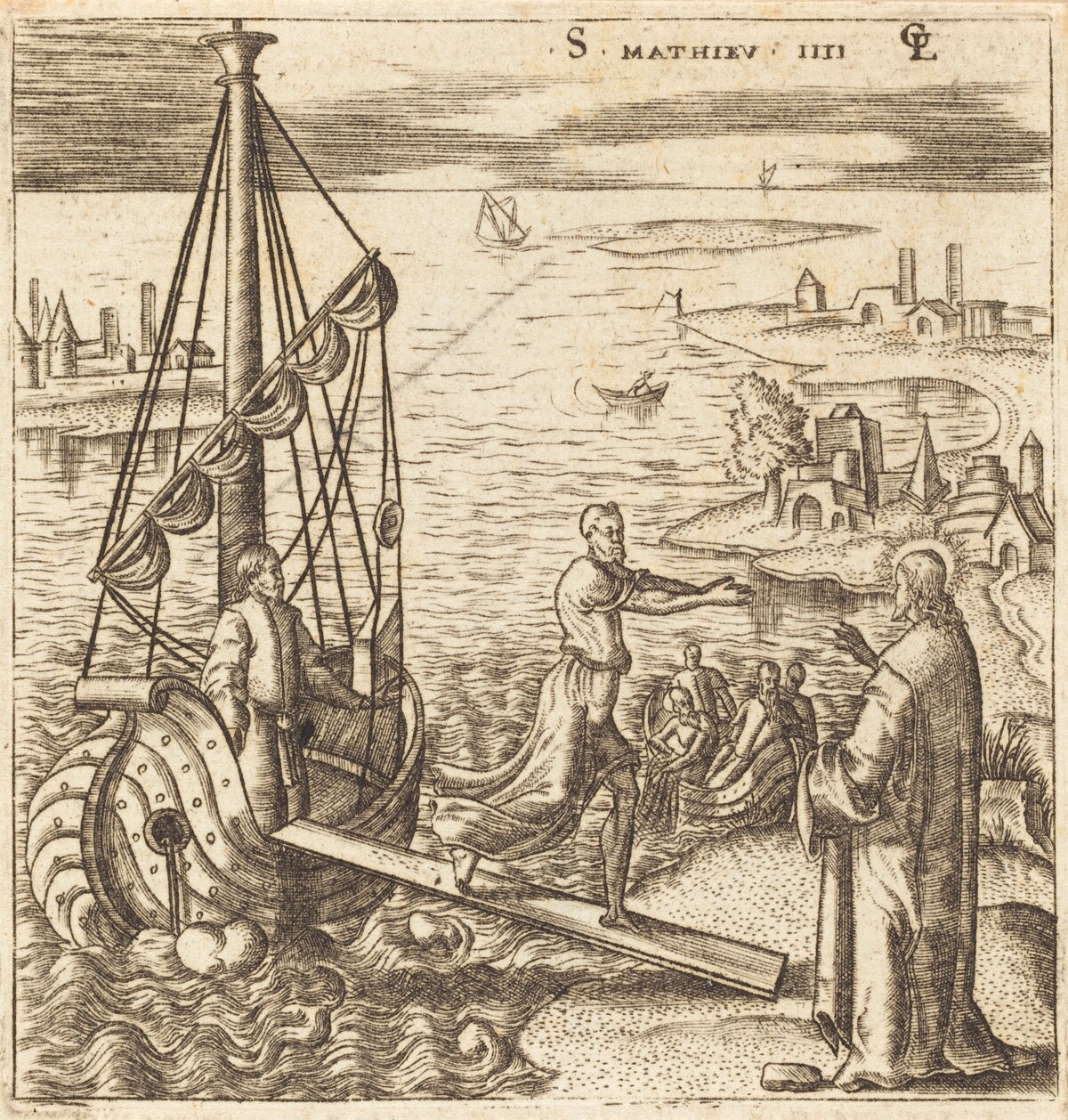 Follow Me and I will Make You Fishers of Men by Léonard Gaultier