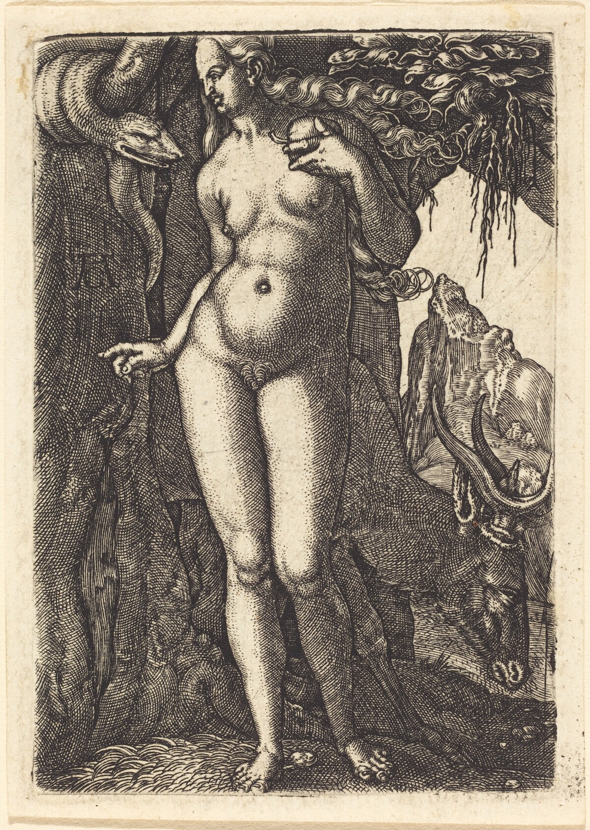 Eve by Heinrich Aldegrever