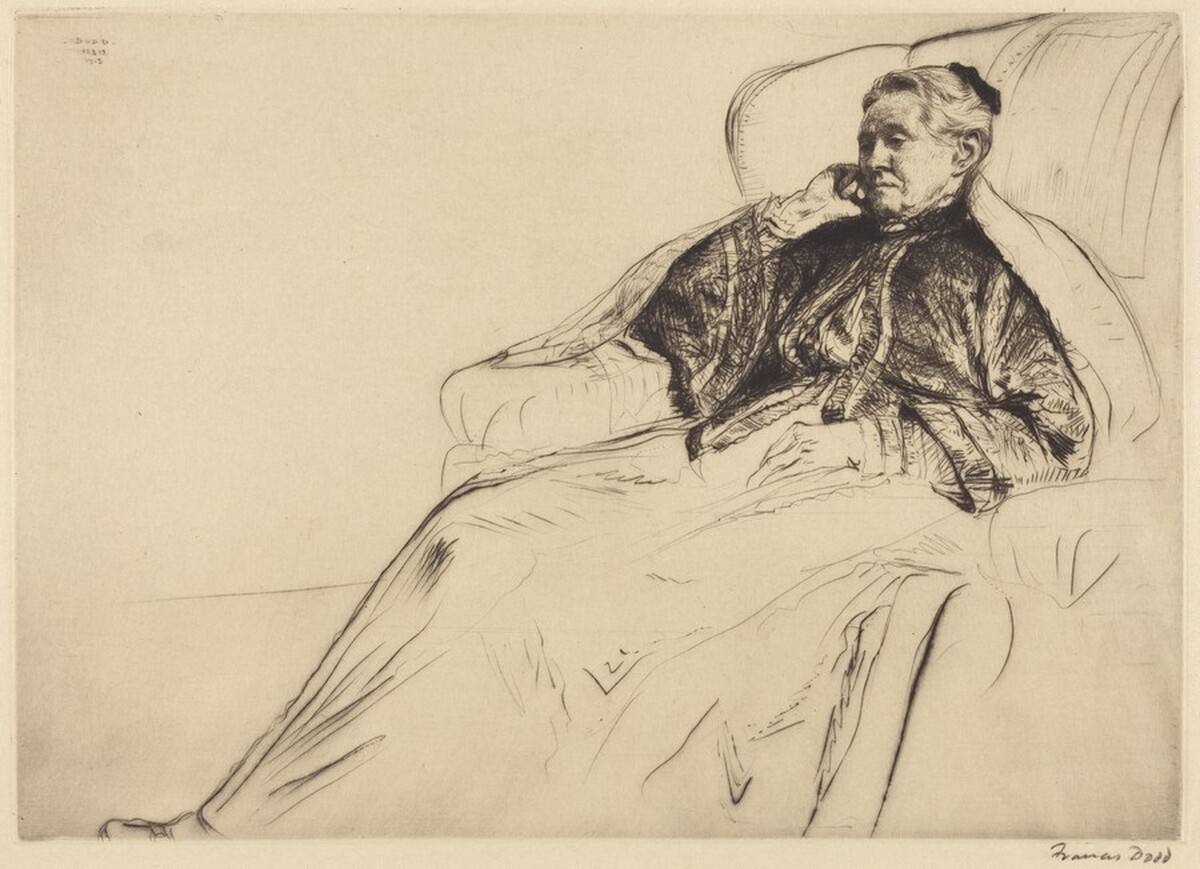 Susan Resting by Francis Dodd