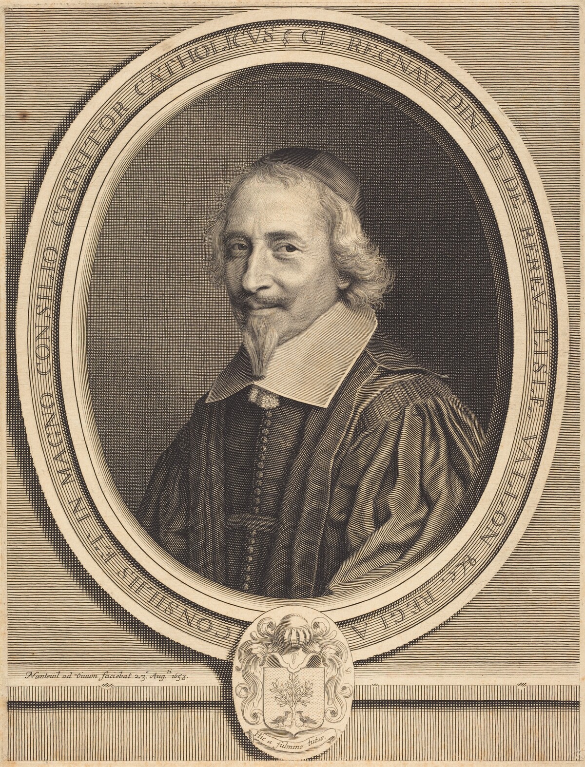 Claude Regnauldin by Robert Nanteuil