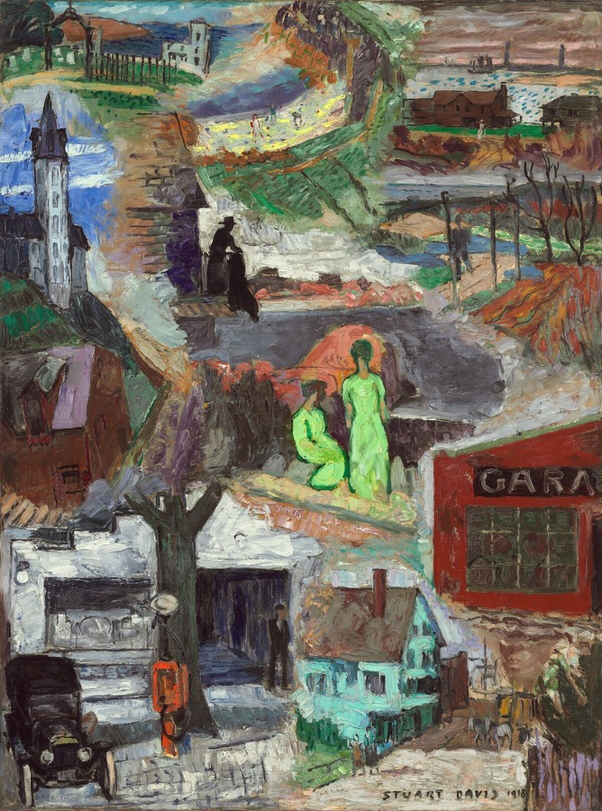 Multiple Views by Stuart Davis