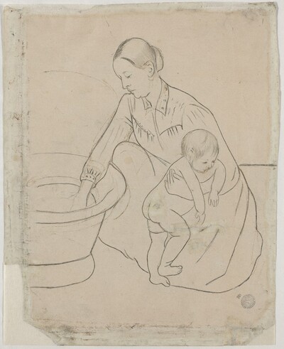 The Bath [verso]