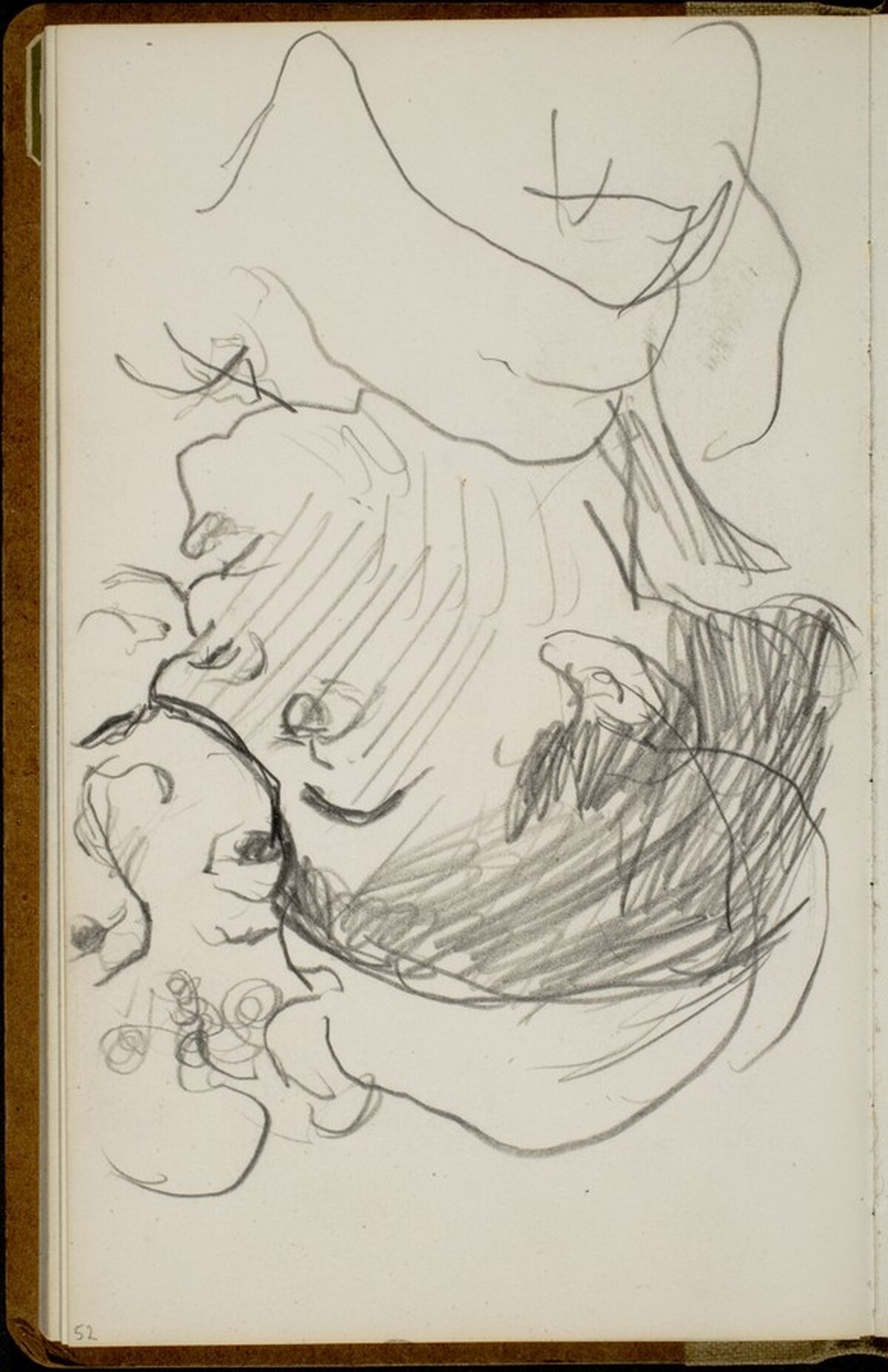Zwei Frauen (Two Women) [p. 52] by Max Beckmann