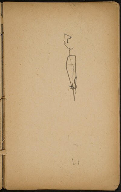 begonnene Skizze (Initial Sketch) [p. 51]