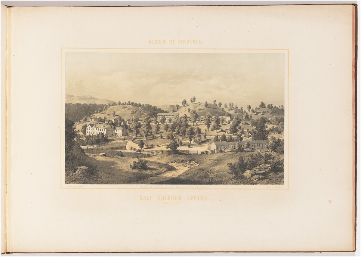 Salt Sulphur Spring by after Edward Beyer