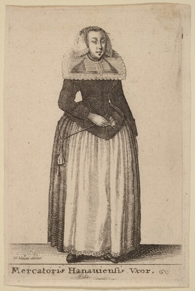 Mercantoris Hanauiensis Vxor