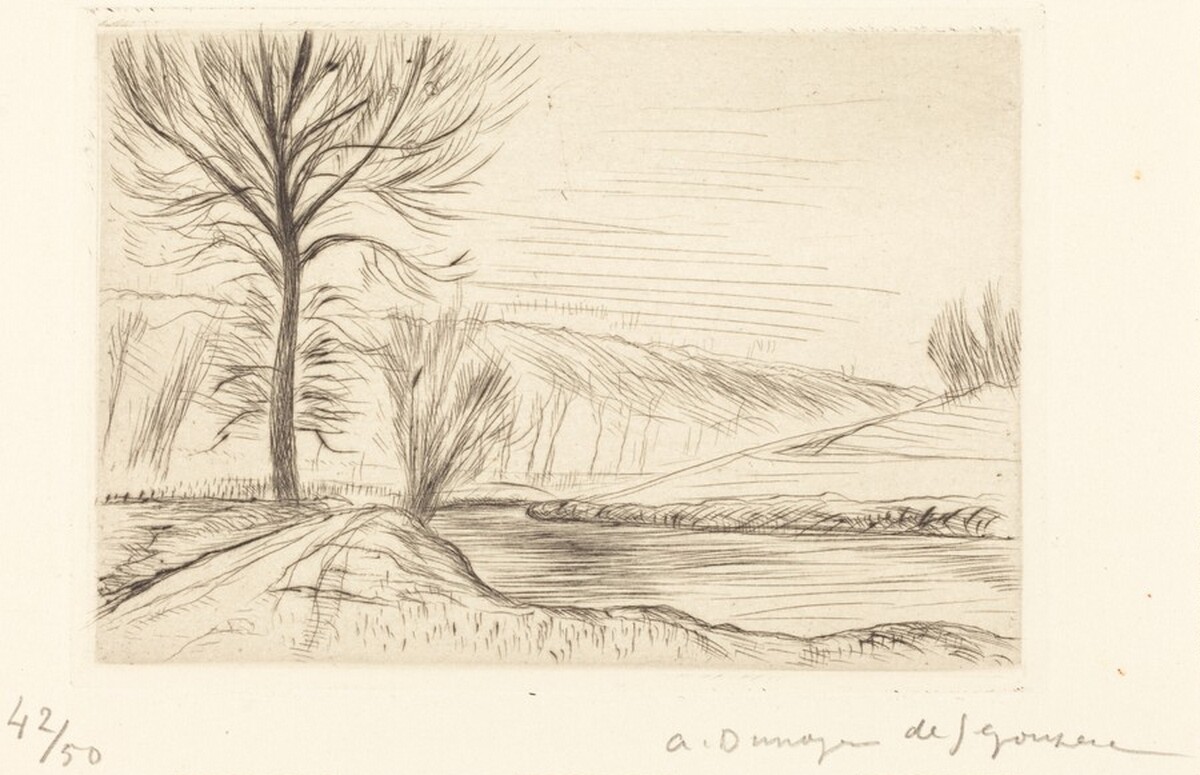Banks of the Morin (Berges du Morin) by André Dunoyer de Segonzac
