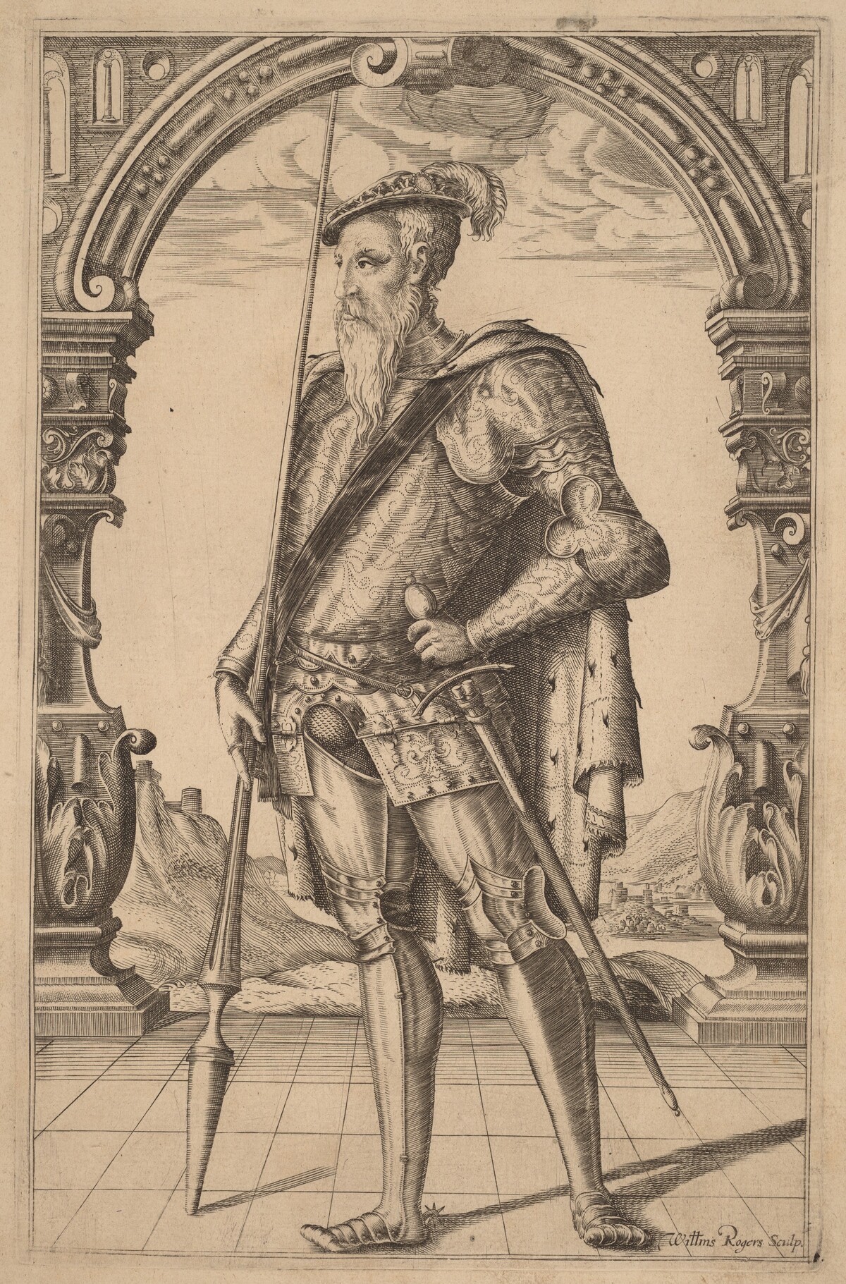 Alfonso X, King of Castile by William Rogers